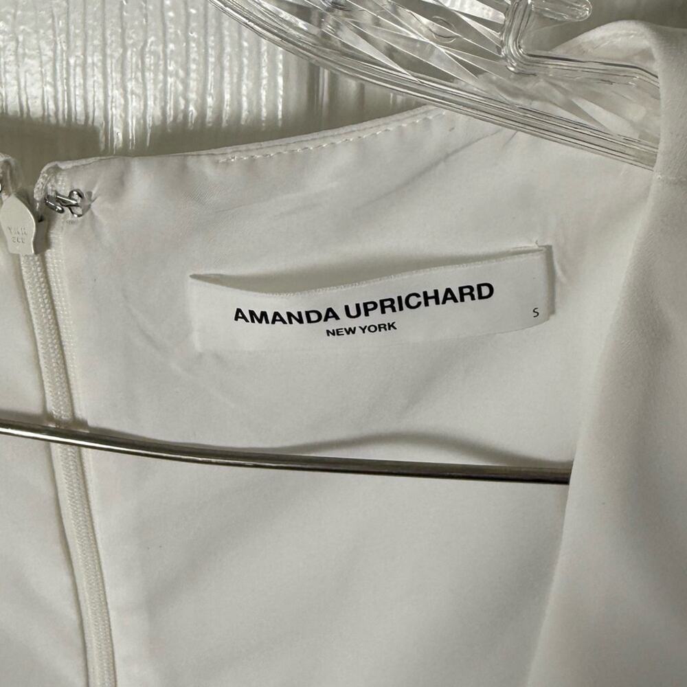 Amanda Uprichard Aries Mini Dress in White S - Picture 9 of 10